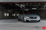 BMW M3 Sedan on Vossen Wheels (HF-3) 2019 года